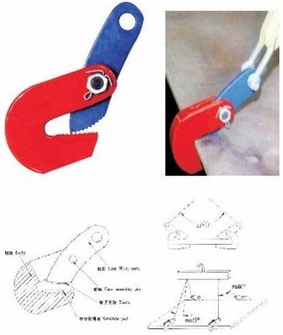 L型鋼板起重鉗、H型鋼吊鉗(PT0905)